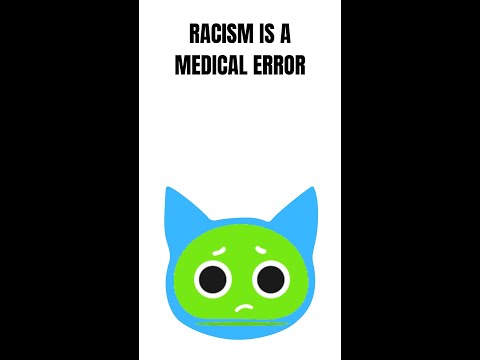 Racism is A Medical Error Educational Cat Video #shorts