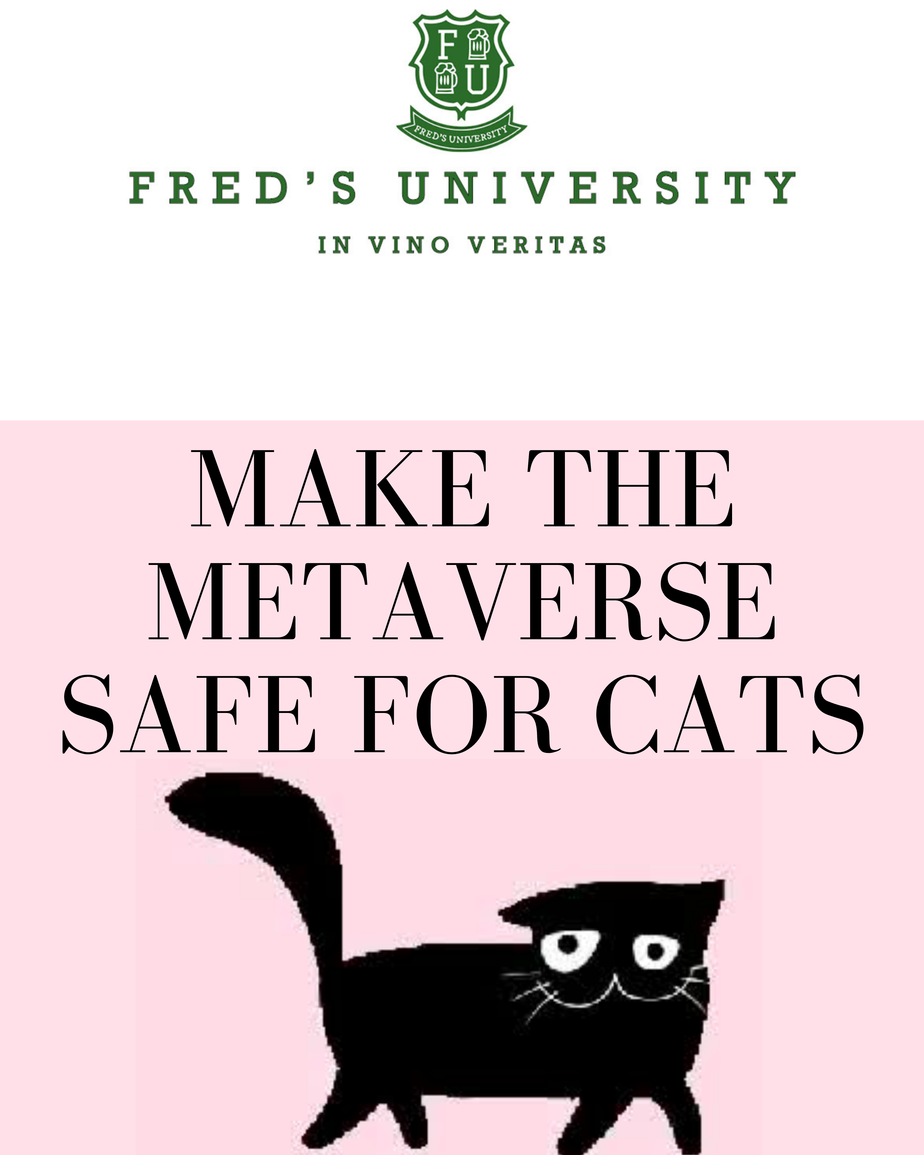 Make The Metaverse Safe For Cats