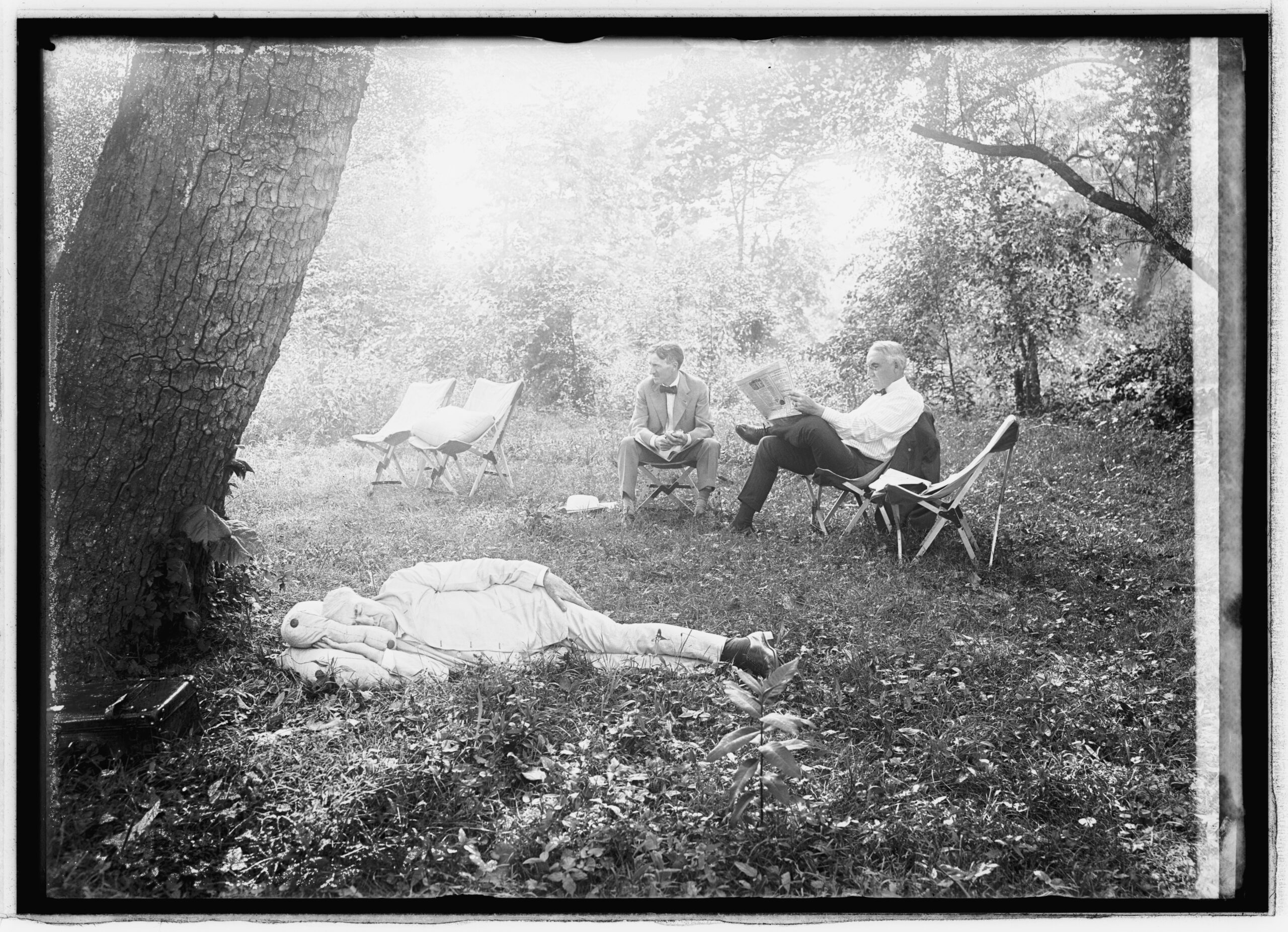 Thomas Edison Napping Under A Tree: Friday Office Poem